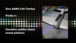 Zero A6M2 1/48 Tamiya - 04_Avant peinture fuselage