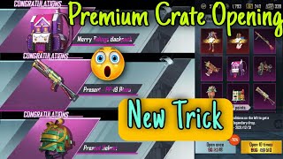 New Premium Crate Opening in BGMI /PUBG | BGMI New Premium Crate Opening Trick Get Legendary Items