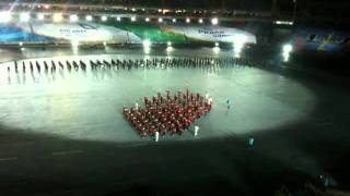 Banda Marcial do Corpo de Fuzileiros Navais na abertura dos V Jogos Mundiais Militares