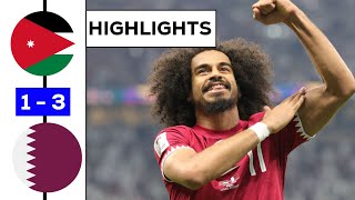 Jordan vs Qatar 1-3 All Goals and Extended Highlights 2024