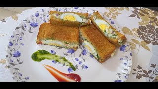 Quick and Easy Breakfast Recipe | Egg and Mayo Sandwich | एग एंड मेयो सैंडविच | By Ritu Singh