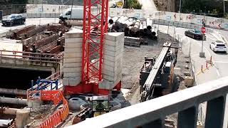 S21 Baustellen Update : Neubau des S-Bahntunnel bei der Wolframstraße in Stuttgart