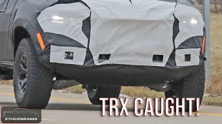 2021 Ram Rebel TRX CAUGHT! We also have the production start date!