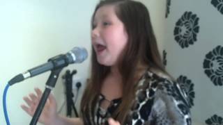 11 year old Tia sings Proud (heather small) cover