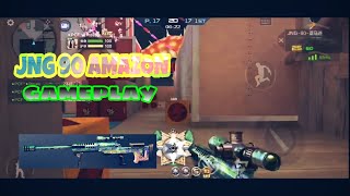 Crossfire-Mobile JNG-90 AMAZON Gameplay FFA, Sniper TDM