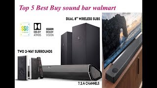 Top 5 Best High Quality Buy sound bar walmart : Nakamichi Shockwafe,Sonos, LG, and JBL Sound Bars