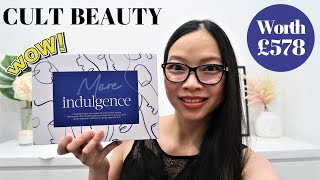 CULT BEAUTY CHRISTMAS 2021 LIMITED EDITION BEAUTY BOX - MORE INDULGENCE EDIT WORTH £587..#CULTBEAUTY