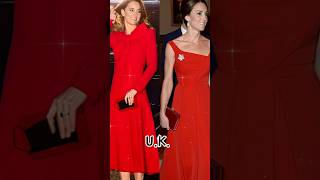 Royal Red Outfits Fashion #royalfamily #shorts #queenmary #katemiddletonstyle