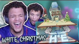 IM LATE.. I KNOW... BUT THAT DOES NOT MEAN THIS DOESN'T GO HARD!!! GLORB WHITE CHRISTMAS REACTION!!!