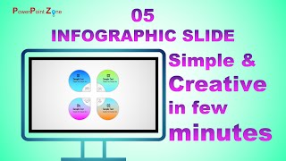 How to make creative & interactive #INFOGRAPHIC SLIDE 05🔥🔥🔥🔥 | #powerpoint #powerpointzone #tutorial