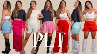 HUGE $270 @PrettyLittleThing Curvy Try On Haul | Curvy Size 8-10 M/L | THESE PRICES ARE 🤯🤯🤯🤯