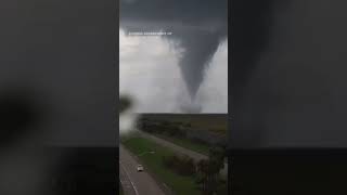 Escaping Tornadoes Before Hurricane Milton