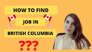 Labor Market British Columbia - find everything about your job occupation!