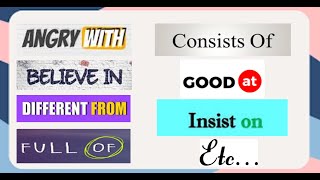 Kosakata Bahasa Inggris: Angry with: Congratulate on; Good at; etc. #belajarkosakatabahasainggris