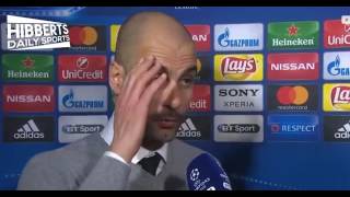 Pep Guardiola Post Match Interview   Monaco  Manchester City Agg 6 6