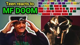 MF DOOM invented colours!😲 | Teen first time hearing MF DOOM | MF DOOM- Figaro Reaction