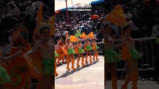 Bellas morenas de la Central  #oruro #carnavaldeOruro2024