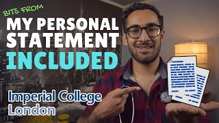 Reading MY MEDICINE PERSONAL STATEMENT: Medical School Personal Statement Advice | Imperial Student