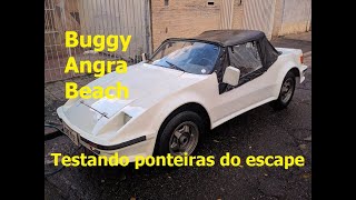 Escape Buggy Angra Beach - Testando com e sem ponteiras