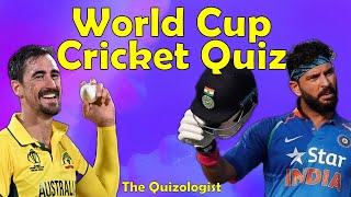 World Cup Cricket quiz - विश्व कप क्रिकेट प्रश्नोत्तरी