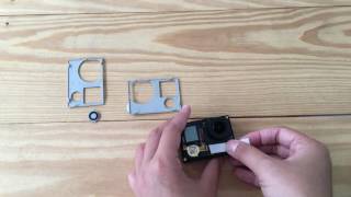 Gopro Hero 4 Silver   How to replace cover front plate 2016