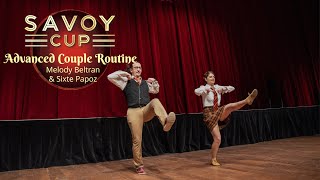 Savoy Cup 2024 - Advanced Couple Routine - Melody Beltran & Sixte Papoz