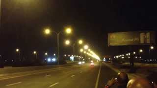 DRAG RACE 2014 911 Turbo S Vs 2013 Shelby GT500 Diablo Custom Dyno Tuned from Rolling @100KM/H