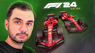 Sloshy vs Filly #2 I CHOKED THE WIN 😭 - F124 CO-OP RACE 2 JEDDAH 🇸🇦