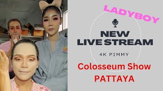 COLOSSEUM SHOW PATTAYA LIVE: Ladyboy talk & Make up