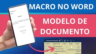 Como criar uma Macro para abrir um Modelo de documento Padrão | #word