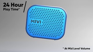 MIVI Roam 2 Unboxing & Sound Test | Blue Colour | Loud, Sturdy & Highly Portable