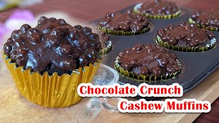 Chocolate Crunch Cashew Muffins | Home Made