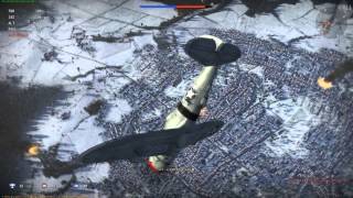 War Thunder P-47D-28 goes vertical with Fw-190