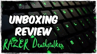 Razer DeathStalker Expert Gaming Keyboard (Unboxing/Review)