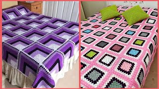 Top Class Crochet Bedsheets Designs //Beautiful Crochet Bedsheet Patrerns Ideas