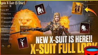 😘Finally lgnis x-suit is here    l. free ultimate x-suit & Extra Rewards l Return x-Suit l PUBGM