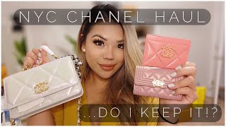 NYC CHANEL HAUL || PURCHASES I DIDN'T NEED!