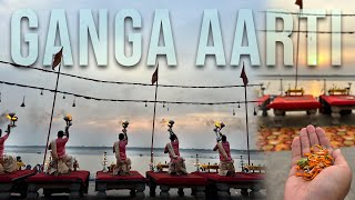 Full Morning Ganga Aarti at Assi Ghat Varanasi