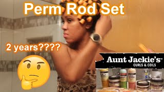 Attempting a perm rod set after 2 years???? | Ashley Lynn Beauty