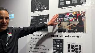 Interview with Guy Condamine, Co-founder of Easy Multi Display at ISE 2023 (video wall solution)