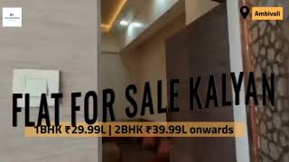 flats  for sale kalyan west ambivali sample flat  @DombivliProperties  #realestate #home #flat