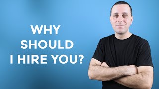 Why Should I Hire You / How To Get Hired / Design Tips