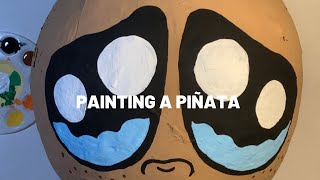 Painting A Piñata!!!