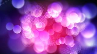 Purple circle footage video background, Pink Bokeh Background