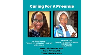 IGTV Chat with Dr Zainab on prematurity part 1