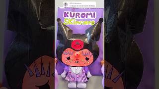 Sanrio Kuromi Baddies skincare Blind bag 💜 #blindbag #squishy #craft #asmr #sanrio #kuromi #skincare