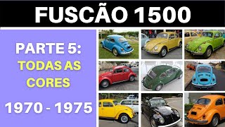 FUSCÃO 1500 - GUIA DE ORIGINALIDADE PARTE 5: OPÇÕES DE CORES