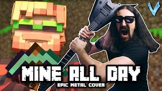 PEWDIEPIE - Mine All Day [EPIC METAL COVER] (Little V)