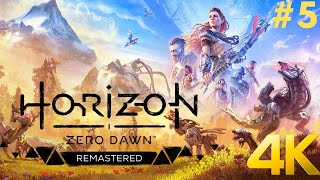 HORIZON ZERO DAWN REMASTERED 4K PC Gameplay Walkthrough #5 - A Seeker At The Gates