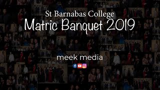 St Barnabas Matric Banquet 2019